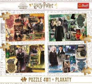 Product detail of Puzzle Harry Potter/4v1