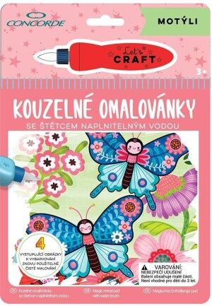 Product detail of Concorde Kouzelné omalovánky - Motýli