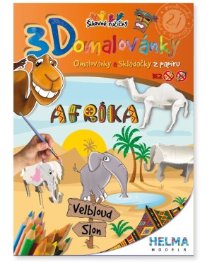Product detail of 3D omalovánky Afrika