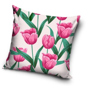 Product detail of Povlak na polštářek Růžové Tulipány