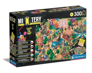 Product detail of Mystery Puzzle Chyť zloděje v lunaparku 300 dílků