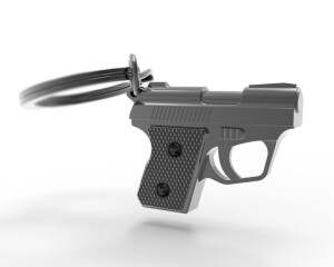 Product detail of MTM Klíčenka - Pistole s diamanty