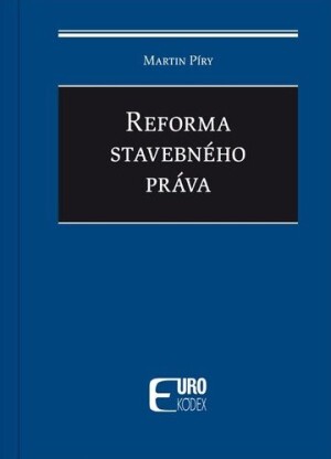 Product detail of Reforma stavebného práva - Martin Píry