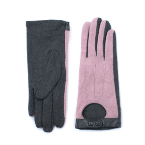 Product detail of Art Of Polo Rukavice rk19290 Graphite/Light Pink UNI