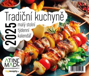 Product detail of Kalendář 2025 Tradiční kuchyně, stolní, týdenní, 150 x 130 mm