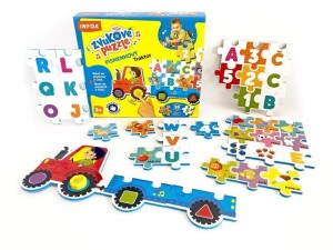 Product detail of Zvukové puzzle Písmenkový traktor