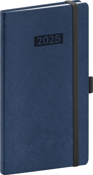 Product detail of Diář 2025: Diario - tmavěmodrý, kapesní, 9 × 15,5 cm
