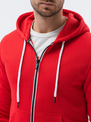 Product detail of Pánská mikina Ombre Sweatshirt B977-1 Červená L