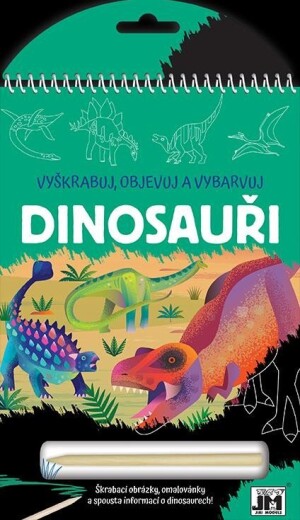 Product detail of Dinosauři - Vyškrabuj, objevuj, vybarvuj