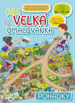 Product detail of Fakt velká omalovánka Pohádky