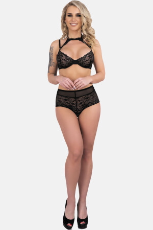 Product detail of LivCo Corsetti Fashion Set Linera LC 90698 Black S/M