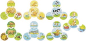 Product detail of Dřevěné puzzle Zvířátka