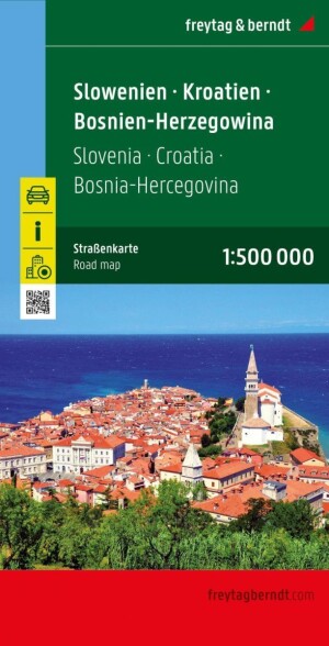 Product detail of Slovinsko-Chorvatsko-Bosna-Hercegovina 1:500 000 / automapa