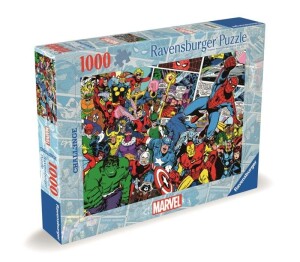 Product detail of Puzzle Challenge: Marvel 1000 dílků