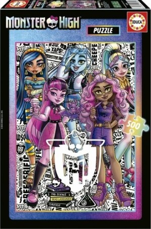 Product detail of Puzzle Monster High 500 dílků