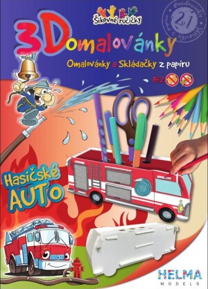Product detail of 3D omalovánky Hasičské auto