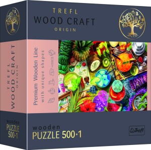 Product detail of Trefl Wood Craft Origin Puzzle Barevné koktejly 501 dílků - dřevěné - Tolo