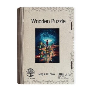 Product detail of Dřevěné puzzle/Magické město A3 - EPEE