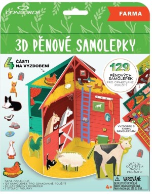 Product detail of Concorde Pěnové samolepky 3D - Farma