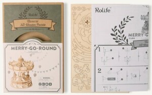 Product detail of Dřevěné 3D puzzle Kolotoč