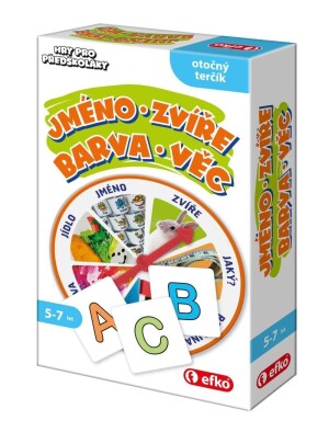 Product detail of Hry pro předškoláky - Jméno Zvíře Barva Věc