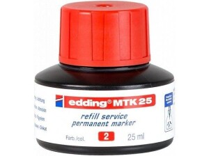 Product detail of Edding Inkoust MTK 25ml - červený