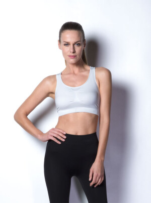 Product detail of Dámská sportovní podprsenka IRON-IC 2.0 - velká podpora Barva: Bílá, velikost M/L