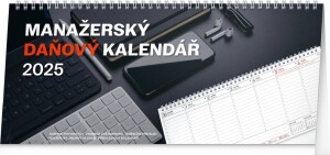 Product detail of Kalendář 2025 stolní: Manažerský daňový, 33 × 14,5 cm
