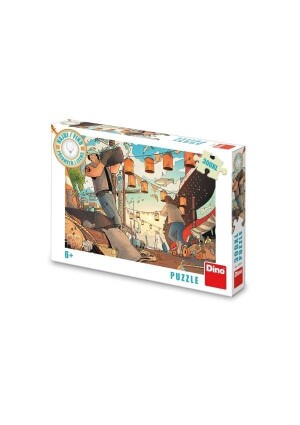Product detail of Puzzle Najdi 10 předmětů - Přístav 300 dílků XL - Dino Park