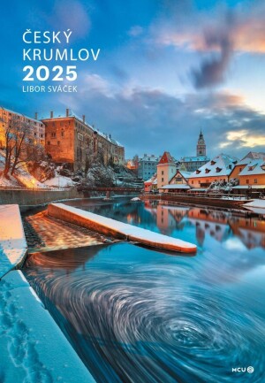 Product detail of Kalendář 2025 Český Krumlov - nástěnný na výšku - Libor Sváček