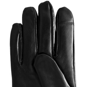 Product detail of Semiline Dámské kožené antibakteriální rukavice P8207 Black XL