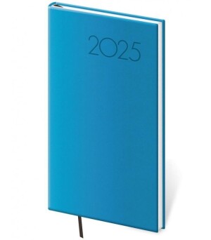Product detail of Diář 2025 Print Pop týdenní kapesní světle modrá