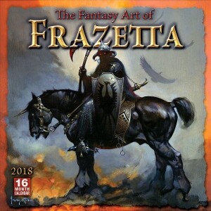 Product detail of Frazetta 2018 kalendář - Frazetta, Frank