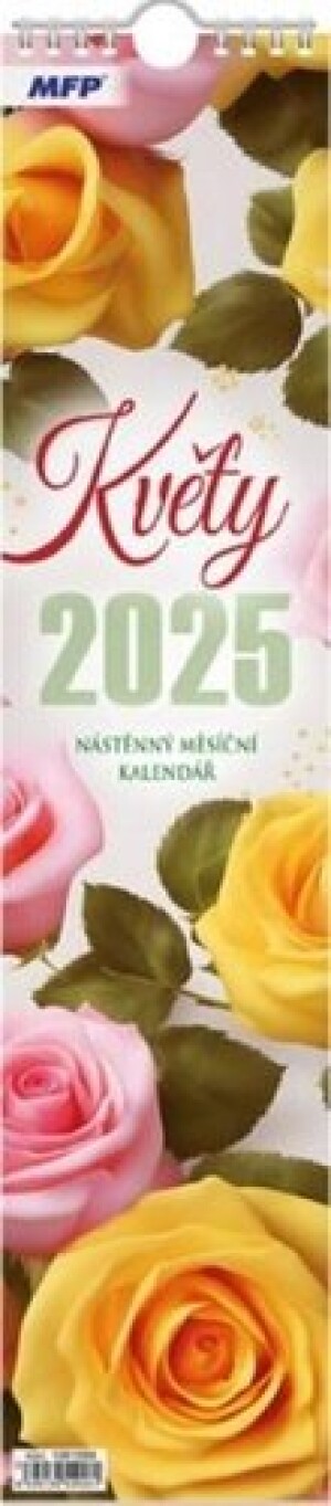 Product detail of Květy 2025 - nástěnný kalendář