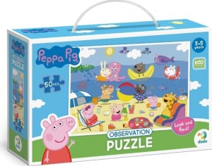 Product detail of Puzzle s hledáním obrázků Prasátko Peppa 50 dílků