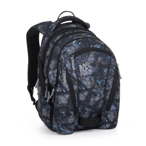 Product detail of Bagmaster Studentský batoh Bag 24 A Šedo-modrý