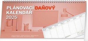 Product detail of Kalendář 2025 stolní: Plánovací daňový, 33 × 14,5 cm