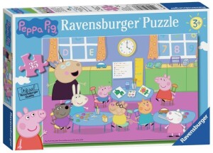 Product detail of Puzzle Prasátko Peppa ve škole 35 dílků