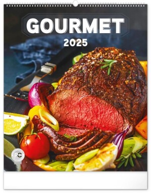 Product detail of Kalendář 2025 nástěnný: Gourmet, 48 × 56 cm