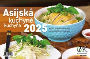 Product detail of Kalendář 2025 Asijská kuchyně, stolní, týdenní, 225 x 150 mm
