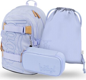 Product detail of BAAGL 3 SET Skate Lilac: batoh, penál, sáček