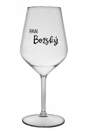 Product detail of PAN BOŽSKÝ  - čirá nerozbitná sklenice na víno 470 ml