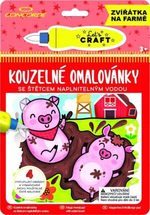 Product detail of Concorde Kouzelné omalovánky - Zvířátka na farmě