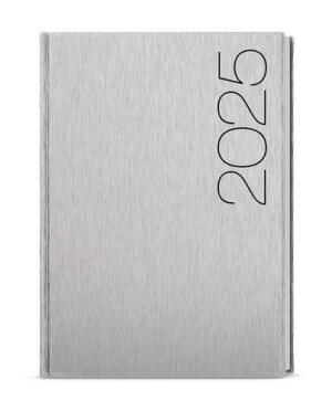Product detail of Týdenní diář 2025 Oskar ForMen A5 Silver