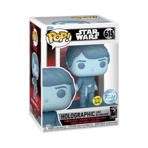 Product detail of Funko POP Star Wars: Return of the Jedi 40th- Holo Luke (exclusive special edition GITD)