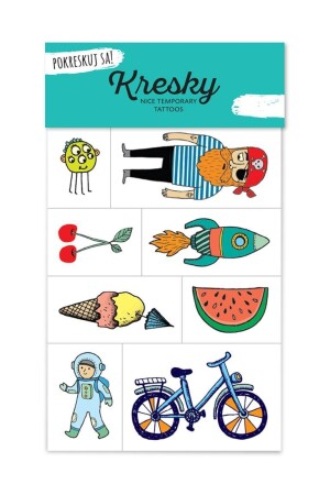 Product detail of Kresky dočasné tetování - Léto pro všechny