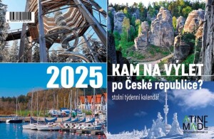 Product detail of Kalendář 2025 Kam na výlet, stolní, týdenní, 225 x 150 mm