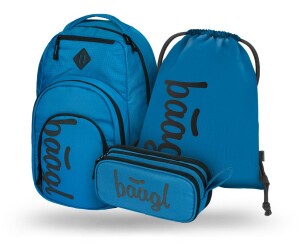 Product detail of BAAGL 3 SET Coolmate Ocean Blue: batoh, penál, sáček