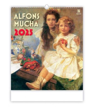 Product detail of Kalendář nástěnný 2025 - Alfons Mucha