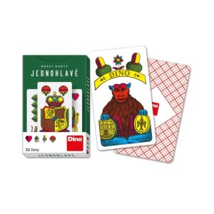 Product detail of DINO Mariášové karty - jednohlavé - Dino